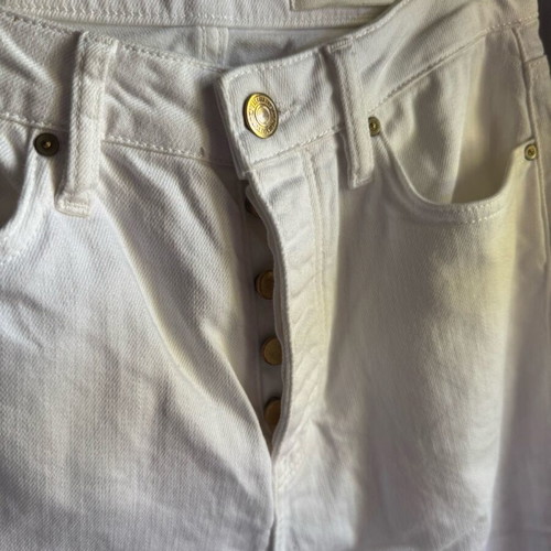 Reiko Milo Jean size 26 new, white, medium rise