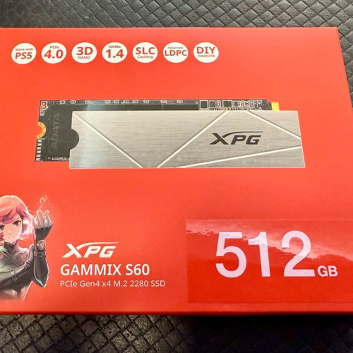 Adata XPG GAMMIX S60 512GB M.2 SSD drive new