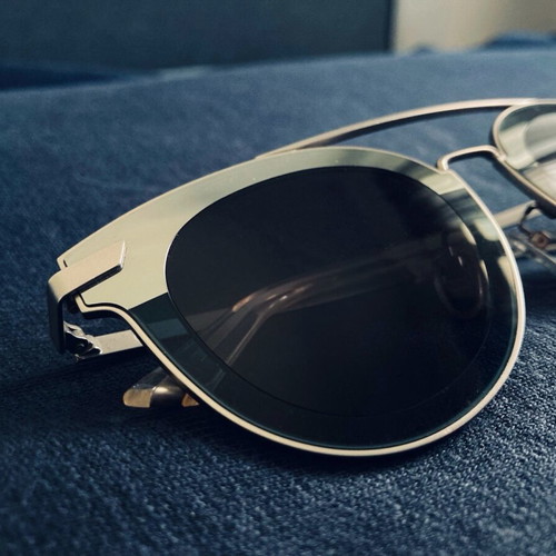 Police Halo 2 PL349 sunglasses new, unisex, silver matte frame