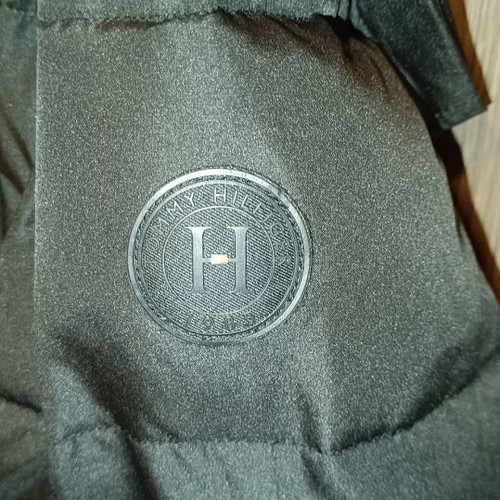 Tommy Hilfiger quilted jacket women's size L like new, black
