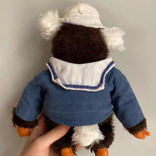 El Greco Puppy Sailor plush toy vintage 1980s
