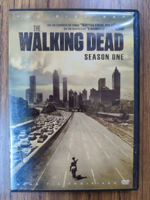 The Walking Dead Season One DVD μεταχειρισμένο, φαντασίας τρόμου σειρά