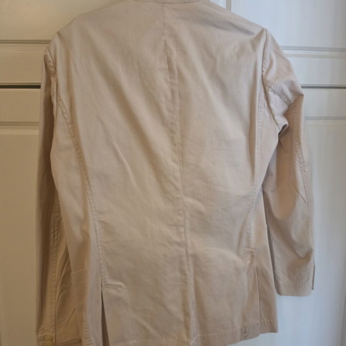 Trussardi beige jacket coat used size 48