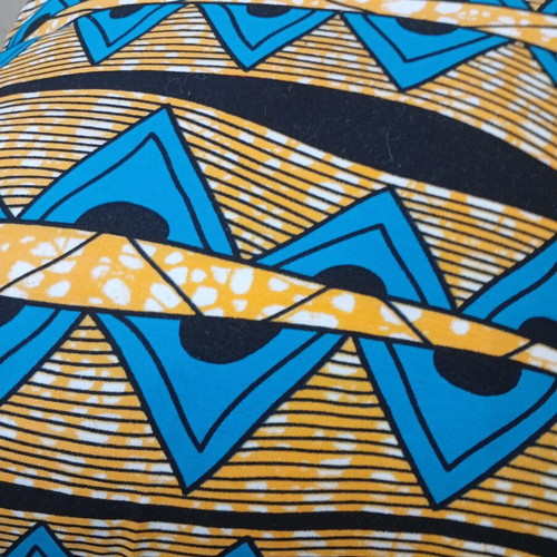 African pillow 55x55 cm with zipper