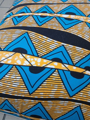 African pillow 55x55 cm with zipper