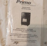 Primo Gas Heater With Bottle like new