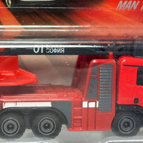 MAN TGS fire trucks with ladder Majorette, new, set of 2