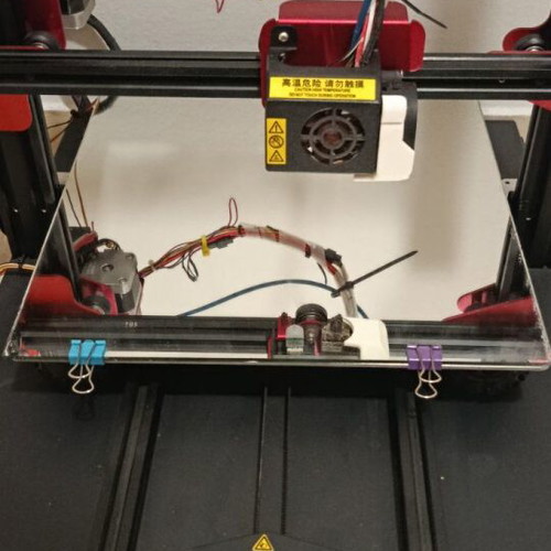 Creality CR1OS Pro 3D printer used with extra upgrades