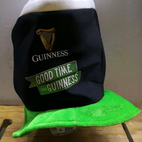 Guinness hat used, in good condition