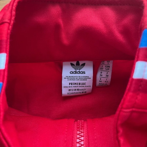 Adidas jacket set red, like new, size small