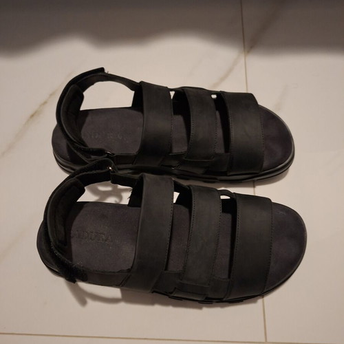 Badura black men's sandals size 45 new