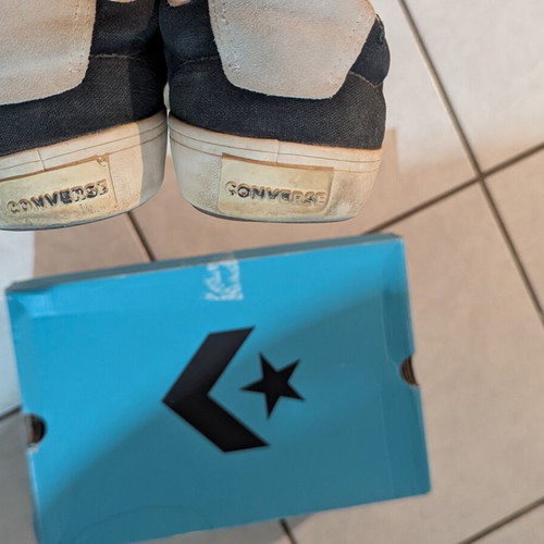 Παπούτσια Converse Courtlandt Ox μεταχειρισμένα, μέγεθος 45, unisex, γκρι πολύχρωμα