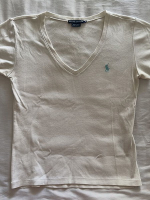Ralph Lauren women's t-shirt M white like new