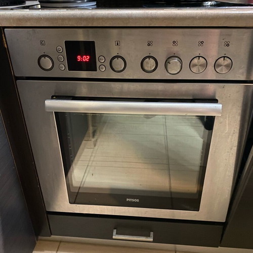 Pitsos Built-in Kitchen Used, Grey, Defective Large Burner