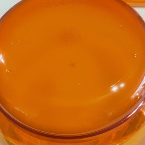 Tupperware Elegant Orange Container 3.2 Liters