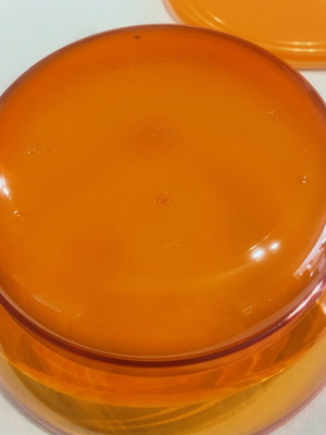 Tupperware Elegant Orange Container 3.2 Liters
