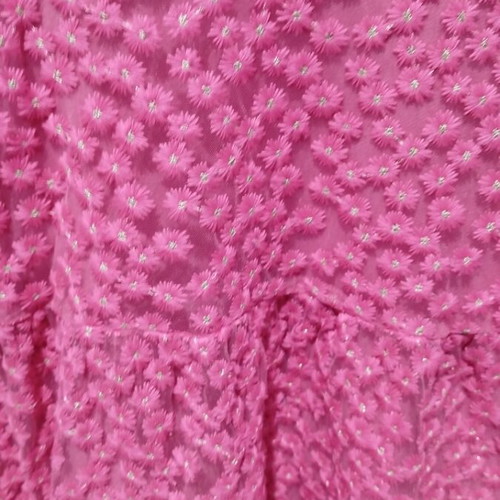 Girls' fuchsia dress like new, 128-134 cm (8-9 years)