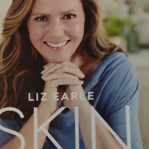 Skin book used by Liz Earle with skin care plan and recipes