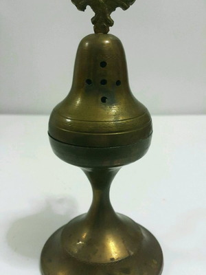 Θυμιατό μεταχειρισμένο vintage μπρούτζινο ύψος 18εκ