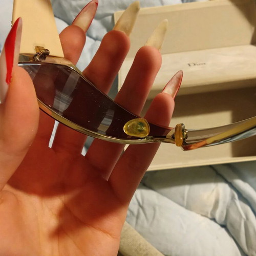 Dior vintage beige sunglasses new