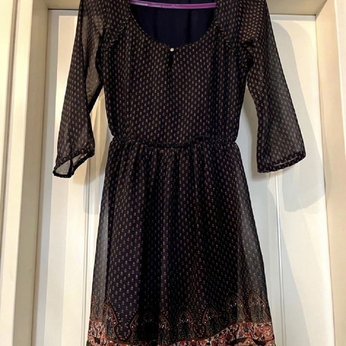 Bershka dresses like new, 2 pieces with transparent 3/4 sleeve