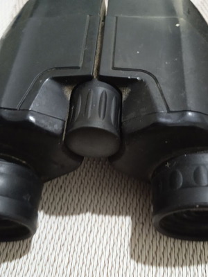 Binoculars with central focus adjustment used