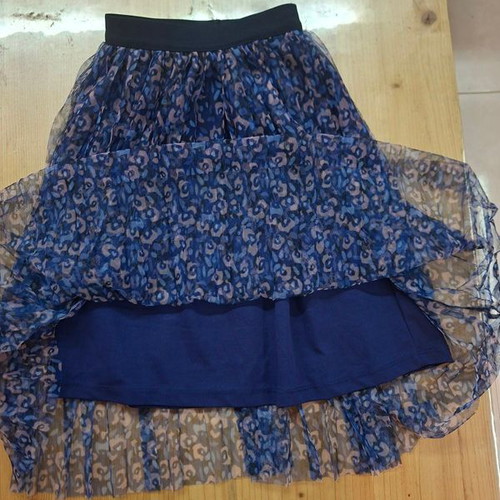 Energiers girls' skirt size 8, new, multicolor, 128 cm