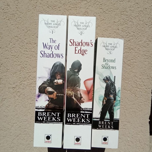 Brent Weeks Shadows Trilogy brand new in English