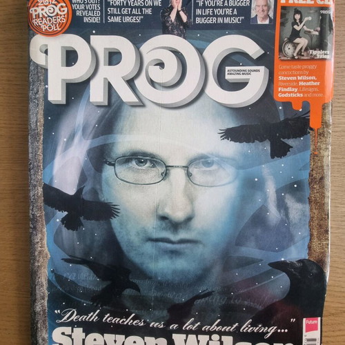 Prog Rock magazine used, U.K. No.33, 1/2013 with sleeve