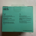 Logitech C270 HD webcam, sealed in box