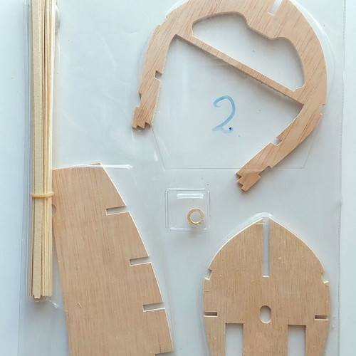 DeAgostini San Giovanni Battista wooden parts, Issue 2