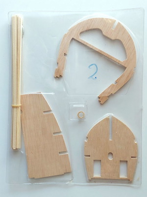 DeAgostini San Giovanni Battista wooden parts, Issue 2