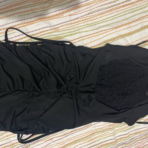 Mini dress like new, black, one size