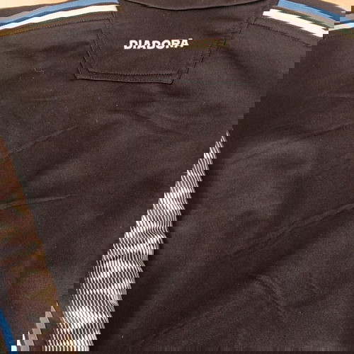 Diadora Vintage Ανδρική Ζακέτα σαν καινούργιο, μέγεθος XL, άσπρη και μπλε