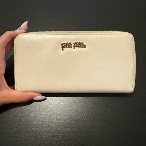 White leather wallet Folli Follie used