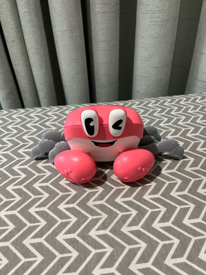 Walking Crab Baby Toy like new with sound and colors