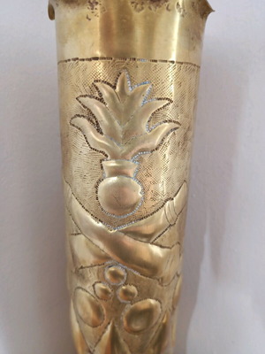 Brass German World War I Shell Casing like new