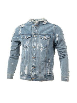Denim jacket new, size medium, blue