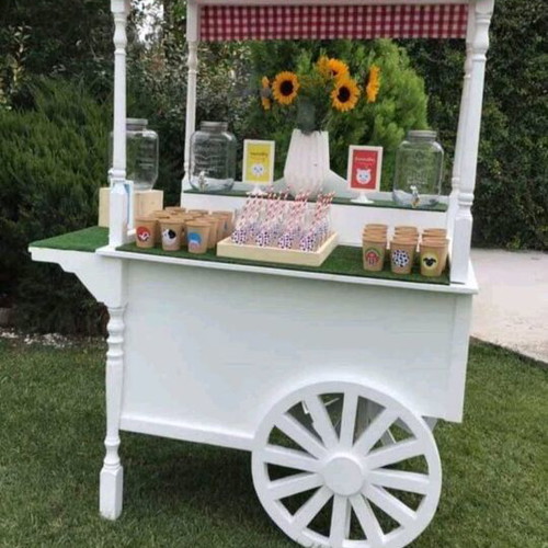 Decoration cart like new, only lower part without canopy