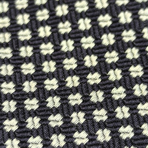 Cerruti 1881 Silk Tie like new, black and white