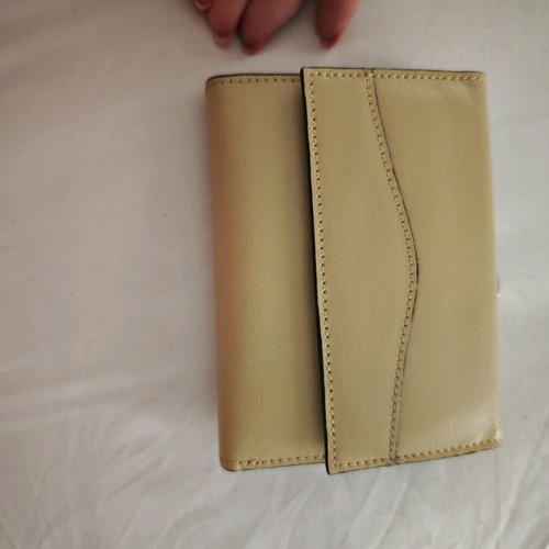 Loisir leather wallet PU new, beige