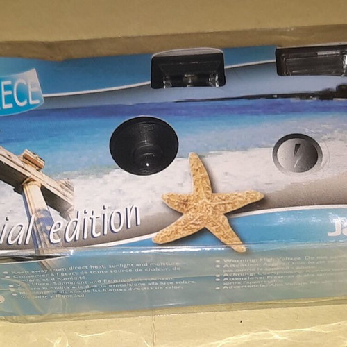 Special edition JAZZ disposable camera new with flash and 27-exposure film
