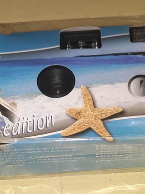 Special edition JAZZ disposable camera new with flash and 27-exposure film