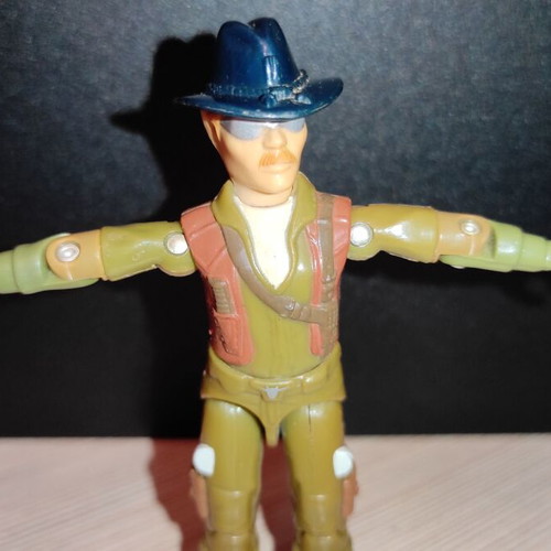 G.I.JOE Wild Bill (v1) 1983 action figure used
