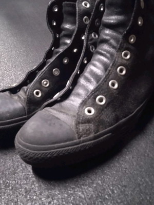Converse All Star leather black 44