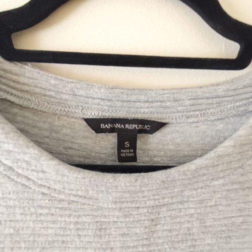 Banana Republic mini dress new, gray, size S