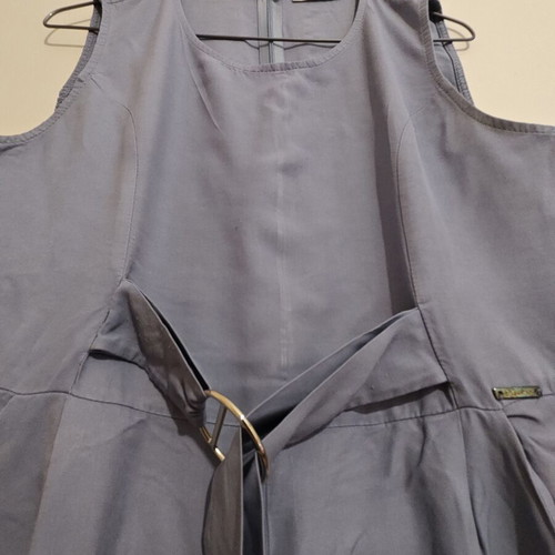 Regalinas jumpsuit medium used, sleeveless turquoise blue