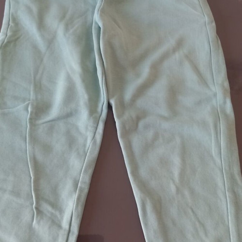 Prenatal fleece pants for girls 4-5 years like new, light green
