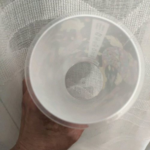 Plastic reusable cups new, pack of 60 pieces
