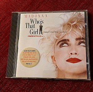 MADONNA - WHO'S THAT GIRL CD SOUNDRACK ALBUM